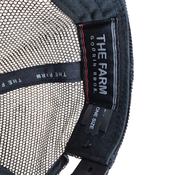 Goorin Bros Funky Monkey Banana Shake Black and Yellow Trucker Cap Hat One Size - Picture 10 of 13